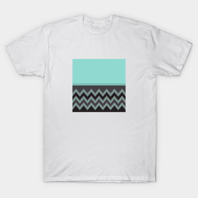 Teal Vibes T-Shirt by Lionti_design